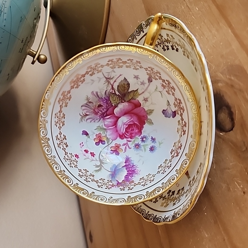 Vintage Paragon by appointment teacup and saucer